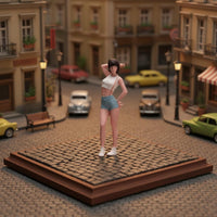 1/64 Scale People Figurine Highly Detailed Miniature Scene People Model