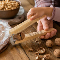 Wooden Chestnut and Peanut Sheller Tool