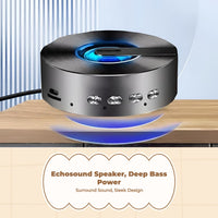 EchoSphere Mini Speaker, Stereo Bass Sound, Home & Travel