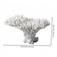 Coral Sculpture Textured Coral Decor Coastal for Living Room, Hotel Lobby