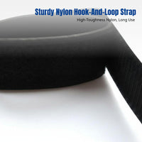 Nylon Foam Ski Strap, Adjustable Hook-and-Loop Band, Kids Sled Harness, Multi-Purpose, Lightweight, 5cm Wide