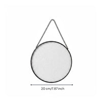 Glass Sun Catcher European Vintage Aesthetic Textured Glass Suncatcher
