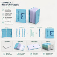 Infinite Notebook - Expandable and Reusable Creative Notebook