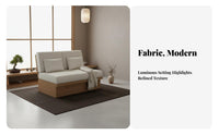 Armless Sofa Module Space-Saving Armless Storage Settee Minimalist design Couch for Apartment Dwellers, Minimalists, Living Room, Lounge Area, Entryway