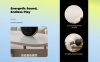 Stereo subwoofer with bass