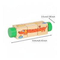 5 Pieces Fine Movement Skills Creature Rotating Brain Teaser Colorful Rotating Creature Brain Teaser for Toddlers
