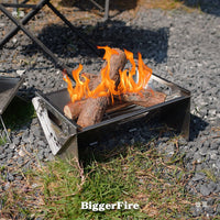 360°【翻转烧烤架】户外庭院BBQ烤炉 加厚不锈钢可旋转调温