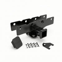2-Inch Hitch Opening Adapter Steel Tow Hitch Adapter   Hardware for off-Roaders