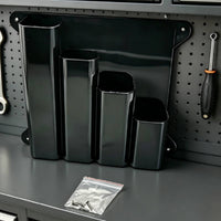 Wall Mounted Zip Tie Organizer Easy to Install for Workshop
