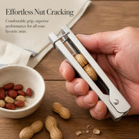 Stainless Steel Peanut Sheller Tool for Quick Nut Cracking