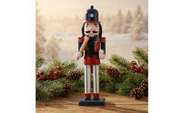 Baseball Nutcracker Decorative Wooden Nutcracker Sporty Figurines for Sports Fans, Collectors, Mantel