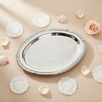 Vintage Tea Tray Decorative Tableware Shiny Finish for Bakery Display