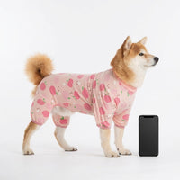 Four-Legged Rehabilitative Dog Suit for Large Breeds, Crew Neck Four-Legged Clothing, Anti-Licking Spring Summer Autumn Casual Outfit