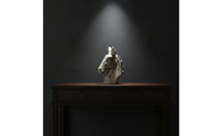 Tabletop Horse Bust Distressed Horse Bust Weathered for Entryway