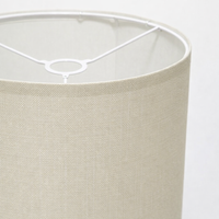 Handmade Lampshade for Ceiling Lights and Table Lamps, Cylindrical Drum Shade with Soft Diffused