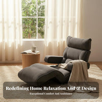 Single-Person Lounger Weightless Unstressedsign Unstressedsign Lounge Chair & Proceedose Feather Filling Minimalist