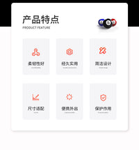 跨境便携台球杆杆桶杆包二分之一杆筒杆袋杆盒包九球杆桶2孔防震