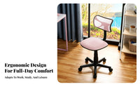 rotate Mesh Task Chair Padded Seat pad Office Furniture Wheeled Base