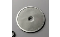 Shower Screen with Sealing Gasket Fine Mesh Shower Screen Sealing Gasket Silicone Metal for Home Baristas, Espresso Machine