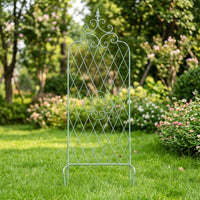 Iron Garden Arch Trellis 160x60cm Clematis Rose Training Fence