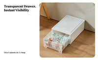 Underwear Storage Box Space-Saving Closet Organizer long-finaling for Bedroom, Parents