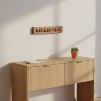 Wooden Glasses Rack Space Saving Wall Mounted Eyeglass Holder Decorative