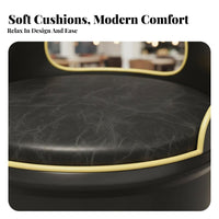 Oil Drum Table and Chair sturdyDuty Construction Oil Drum Furniture Set Space-Saving Rounded borders for Man Cave, Garage, Patio
