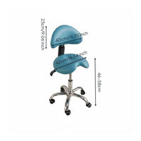 Adjustable Oral Assistant Chair High-Density Foam Cushion for Salon, Laboratory