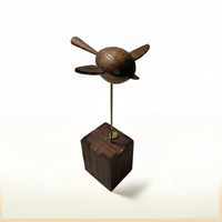 Wooden Bird Figurine Handmade Wood Bird Figurine Gift Idea for Desktop, Women