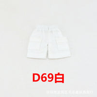 ob11娃衣工装短裤YMY娃娃衣服molly短裤12分bjdgsc点小闹短裤工厂
