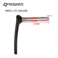 prowheel雪地车牙盘中空一体32T34T36T中锁牙盘胖自行车链轮