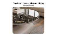Movable with casters 2-Tier Oval Trolley Light Luxury Aesthetic Mobile Storage Modern Minimalist design Serving Cart space-saving Design for Apartment Dwellers, Interior Designers, Office Workers, Living Room, Bedroom, Kitchen, Balcony