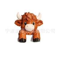 Highland Cow Monitor Buddy Desk Decor