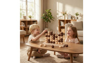 Four in a Row Game Tabletop 4 in a Row Game Compact Classic for Families, Home, Desktop