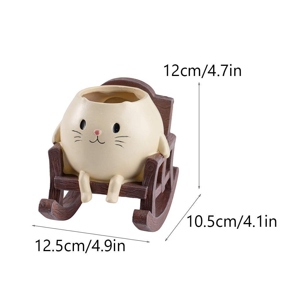 Rocking Chair Cat