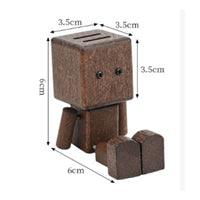 Robot Car Air Freshener Natural Robot Ornament Mini for Drivers