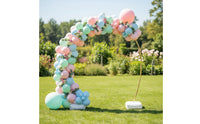 Balloon Arch Kit Indoor Balloon Arch Stand with Base Outdoor Decorations for Party Planners, Event Decorators, Birthdays, Photo Backdrops
