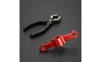 2 Pieces Multifunctional FPV Engine Grip Pliers Allall-in-All-in-Single RC Engine Holder Aluminum Alloy