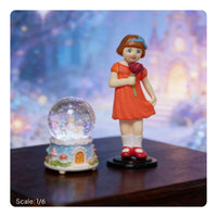 Japanese Capsule Toy Figure Highly Detailed 1/6 Scale Doll Accessory Simple Assembly Required Capsule Toy for Desktop Decoration, Dollhouse