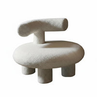 plush Single-Person Sofa snug Feel Lounge Chair gentle feel for Children, Adults