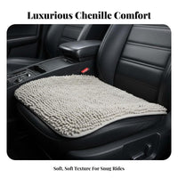 3 Pieces Car Seat Cushion Universal Fit Non-Slip Car Seat Mat for Truck, Drivers