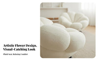 Floralrear Rotate Chair Comfortable Upholstery Upholstered Rotate Armchair Modern Modern & Stylish Design Easy to Assemble
