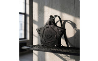 Star-Shaped Bag Structured Celestial Handbag Embossed Backpack for Cosplayers, Night Outings
