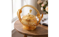 Sugar Bowl with Spoon Decorative Seasoning Jar with Spoon Easy to Clean