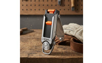Anti-Slip Belt Clip with Locking Mechanism Compact Tool Pouch Clip Metal Belt Pouch Holder Secure for Tradespeople