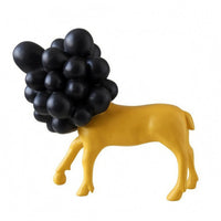 Bubble Dog Figurine Glossy Abstract Dog Figurine Painted Finish