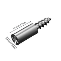 automatic threading Screw Shelf Support Pegs, Integrated Metal Cabinet Holder, Non-slip, Closet, Shelving Unit, Kitchen