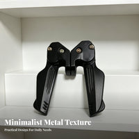 2 Pieces Rear Seat Foot Pedal Easy Installation Rear Passenger Foot Pedals Foldable Passenger Footrest Lightweight