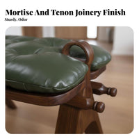 Saddle-Shaped Seat sturdy Duty Ergonomic Saddle Stool Easy Assembly for Entryway