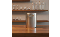 Keg with Spear 304 Stainless Steel Growler Mini Keg Reusable Beer Dispenser Pressurized for Home Brewers, Parties